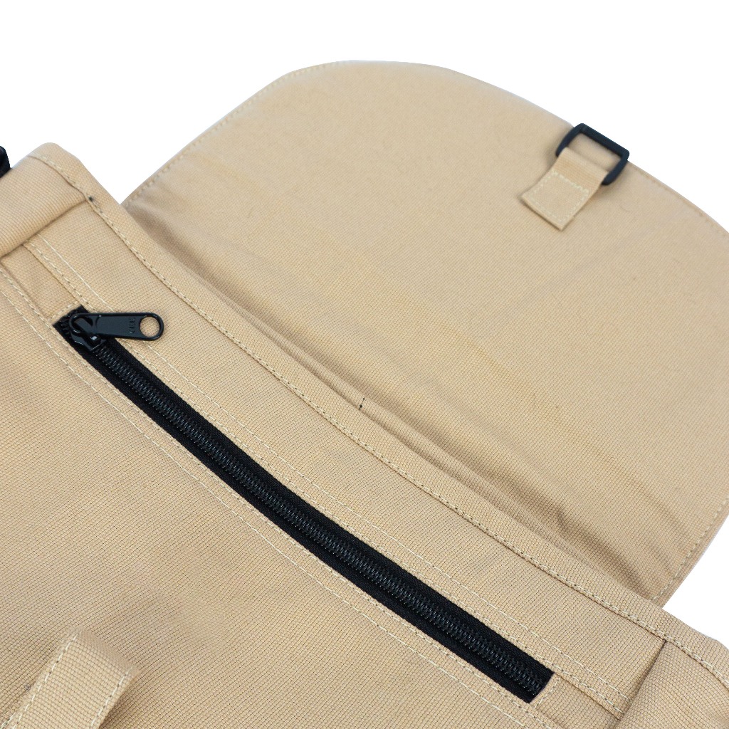 Troy Company Sling Bag Messenger Bag Industry - Tas Selempang Beige SBD 3495