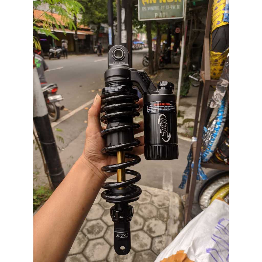READY SHOCK SHOCKBREKER BELAKANG KTC EXTREME BLACK AS GOLD MIO SOUL SPORTY BEAT VARIO 110 UKURAN 300