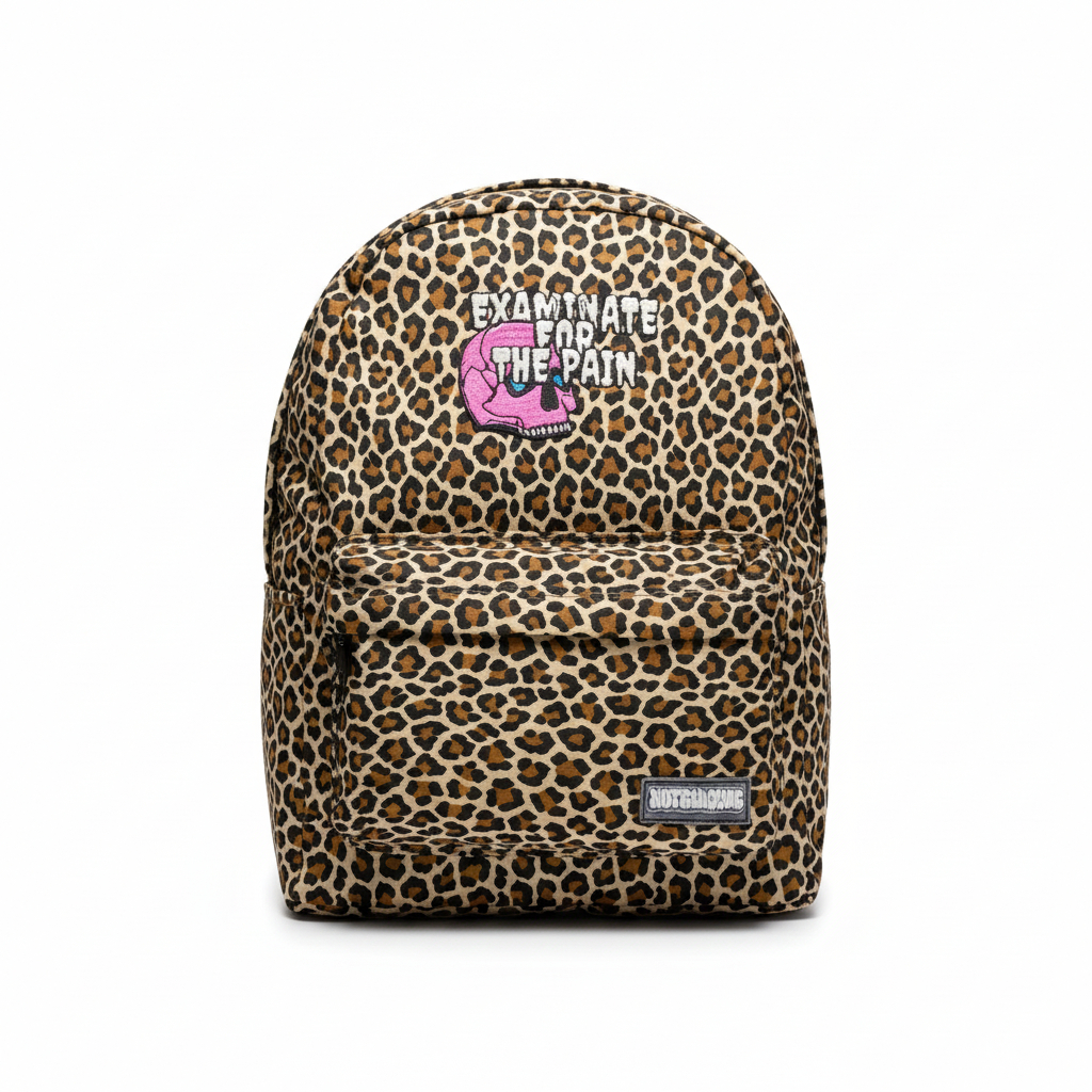 RANSEL NOTBADCLUB -TAS RANSEL CARBALE -TAS RANSEL BACKPACK MOTIF LEOPARD