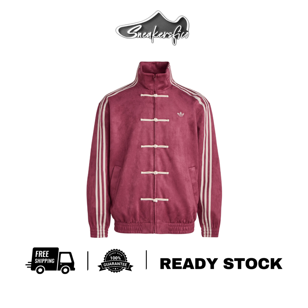 Adidas Jacket Tracktop Cheongsam CTT Chinese New Year 2026 Merah / Red / Maroon