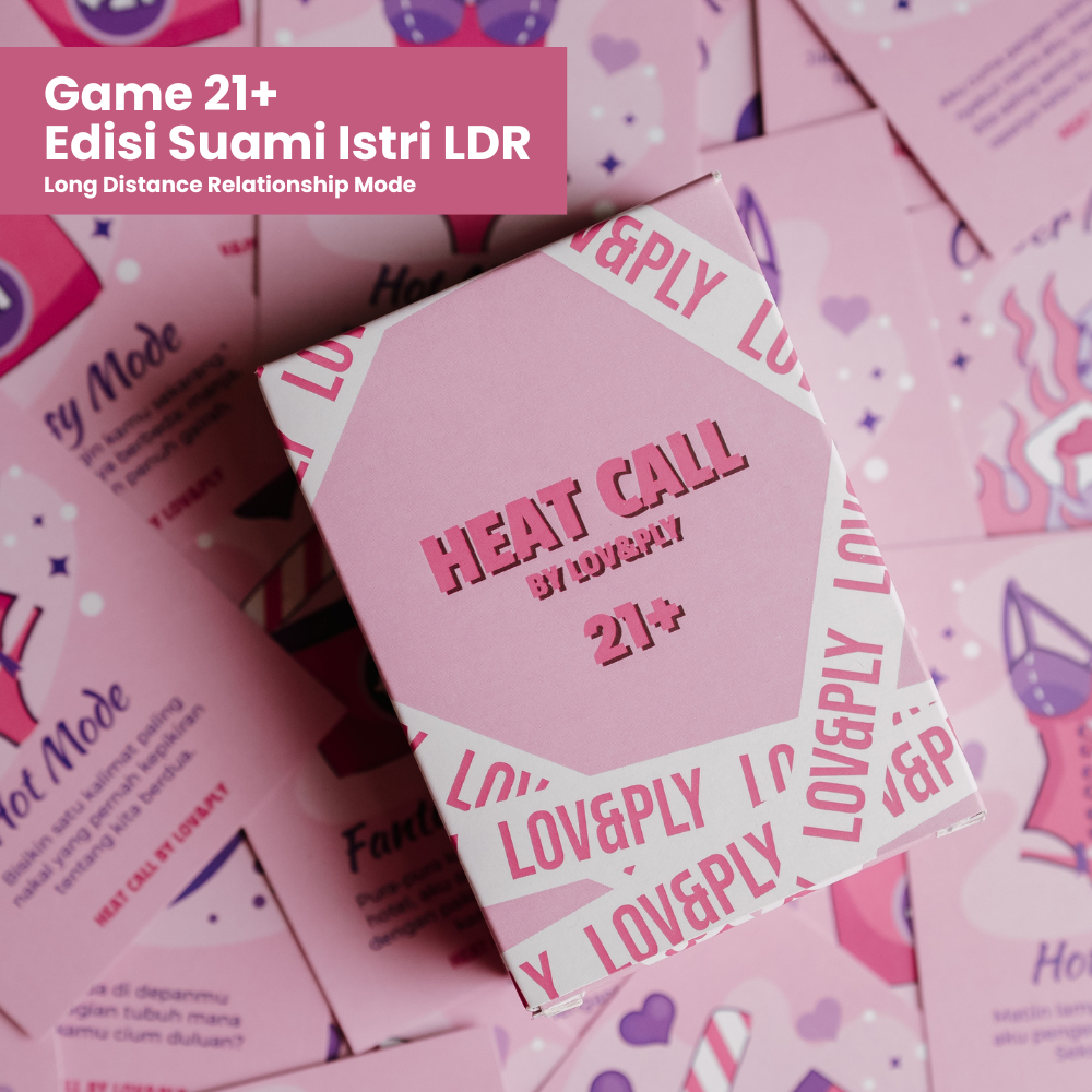 LOV&PLY Truth Or Dare 21+ / Game Suami Istri LDR / Mainan Dewasa LDR 21+ / Board Game LDR / Game LDR