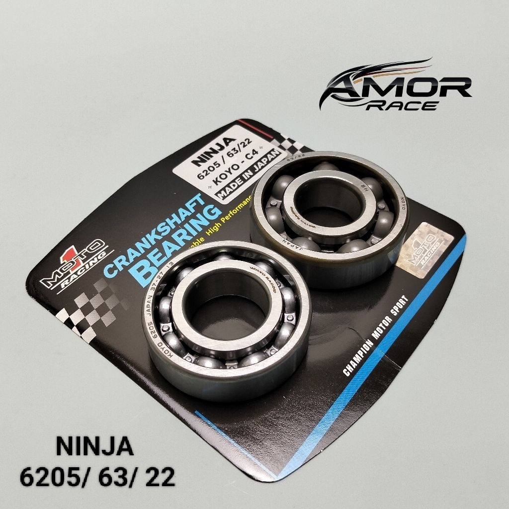 BEARING KRUK AS MOTO 1 NINJA R NINJA RR 6205/ 63/ 22 KOYO C4 - JAPAN