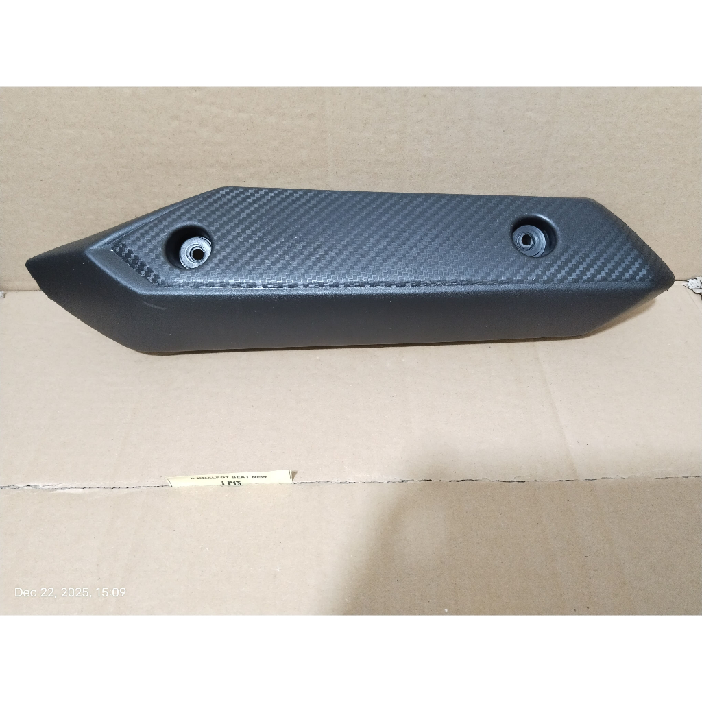 cover knalpot / tameng pelindung knalpot honda beat FI 2012-2015 murah bahan berkualitas seperti ori