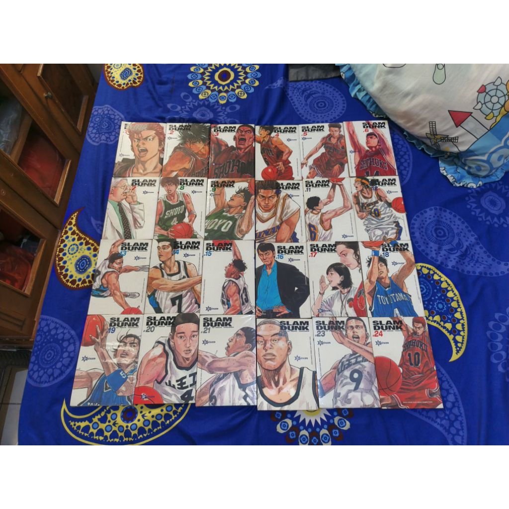 komik Slam dunk deluxe set tamat 1-24