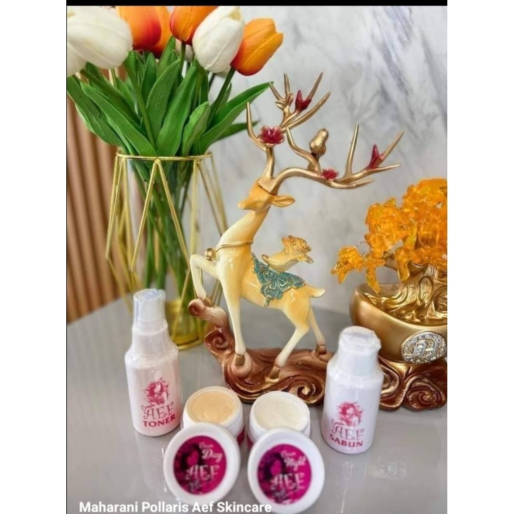 Paket Perawatan Wajah Aef Superglow - Mencerahkan, Melembabkan, Mengatasi Jerawat