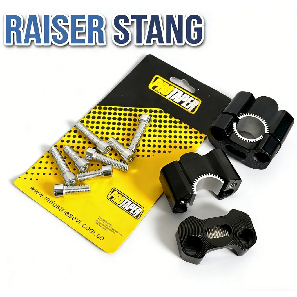 PENINGGI STANG PROTAPER 5CM CNC ALUMUNIUM / RAISER STANG PROTAPER UNIVERSAL