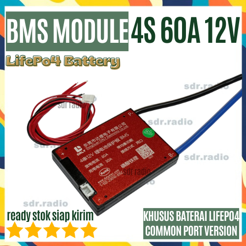 BMS 4S 12 volt 60A LIfePo4 Battery 12v bms 4 string 4 cell