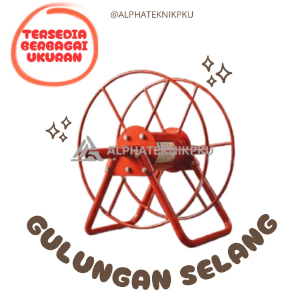 Hose Reel Gulungan Selang Portable Anti Kusut 100M 50M ORIGINAL TANIKA
