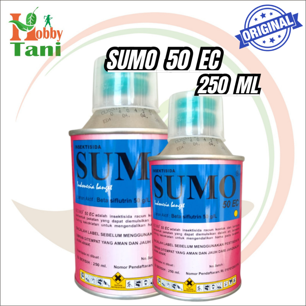Insektisida Sumo 50 EC - 250 ml ( Insektisida ) Pengendali Hama Ulat Grayak Tanaman Cabai