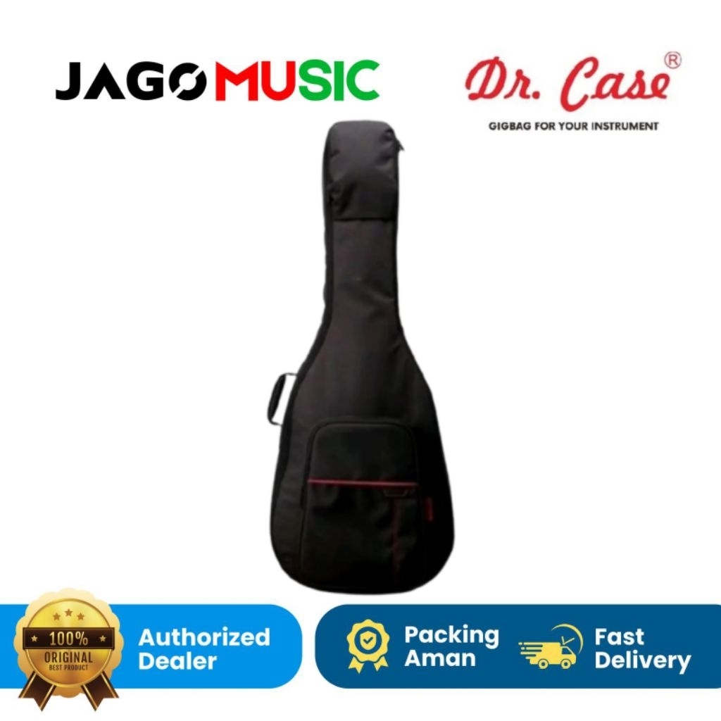 Tas Gitar Akustik Jumbo Dr Case DRPS130 Gigbag Dr.case DRPS 130 Premiere Series
