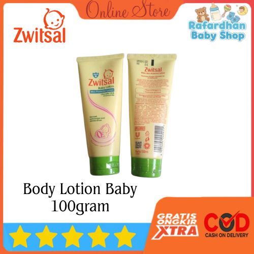 Zwitsal Body Lotion Baby 100gram Meredakan Iritasi Pada Kulit Bayi dan Melembabkan Kulit Bayi