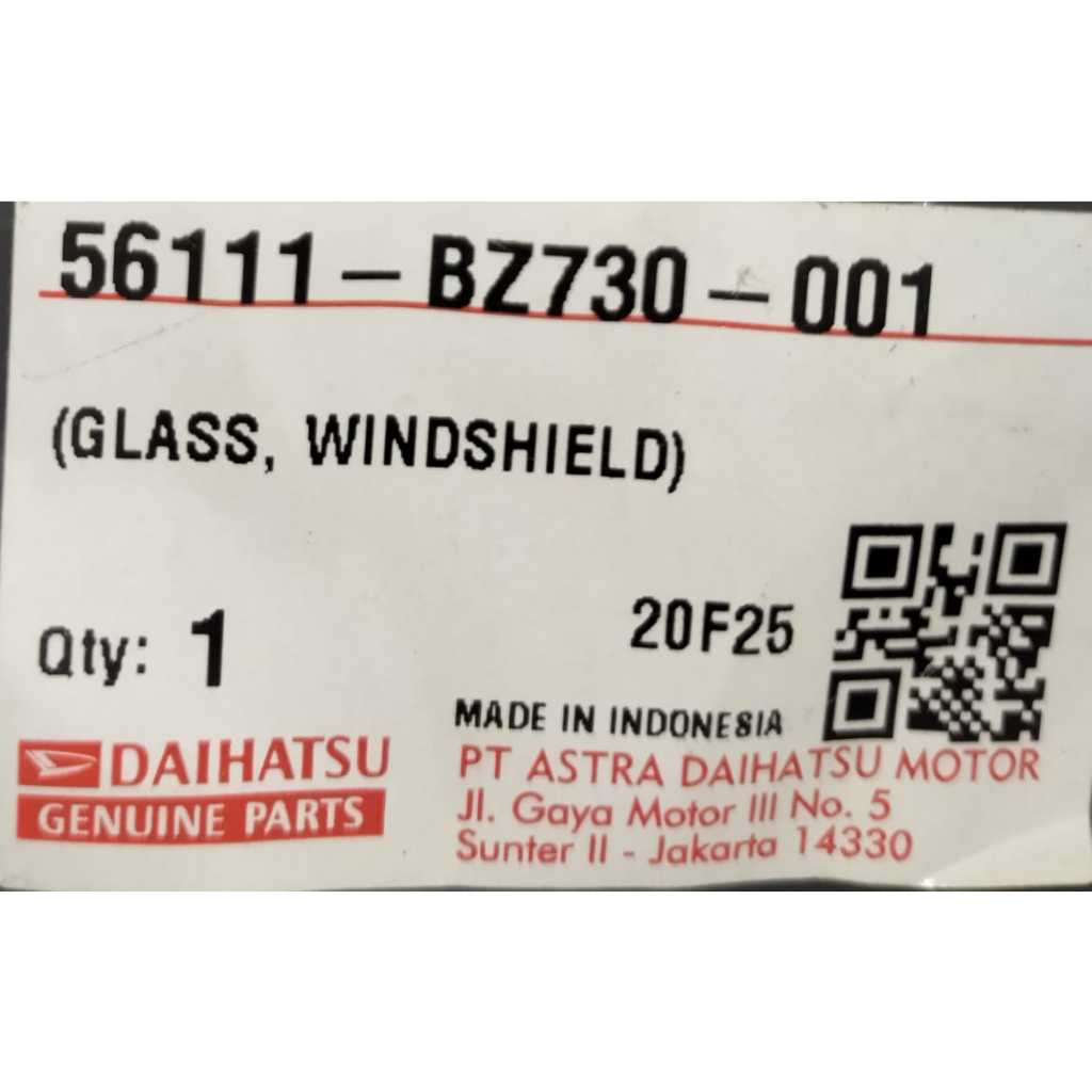 KACA BESAR DAIHATSU ROCKY 1.0/1.2 / 56111-BZ730-001