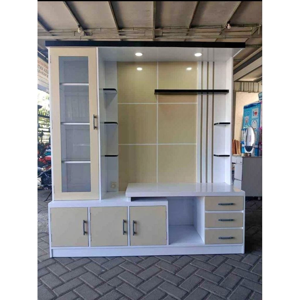 Bufet/penyekat ruangan alumunium