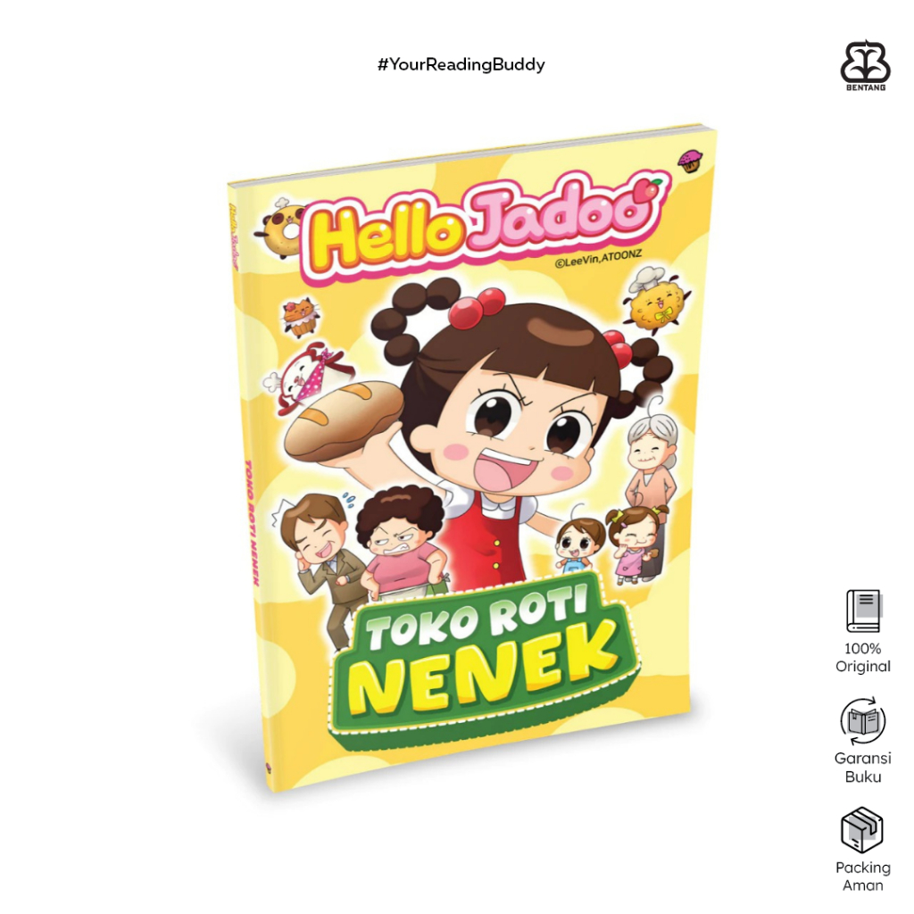 [Bentang-CAB] Buku Anak | Komik Hello Jadoo : Toko Roti Nenek