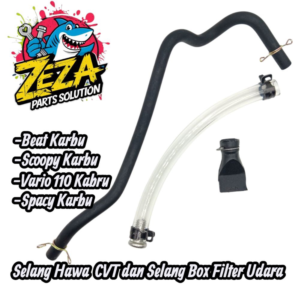 Selang Hawa CVT Tube Assy Drain Box Filter Honda Beat Karbu Scoopy Karbu Vario Karbu Spacy Karbu Sel