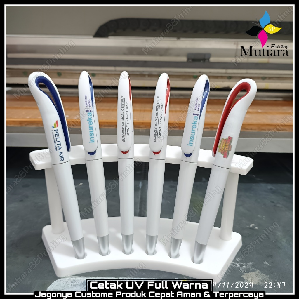 [PULPEN COSTUM PROMOSI] Ballpoint Custome - Pulpen Costum Murah - Cetak Pulpen - Print Uv