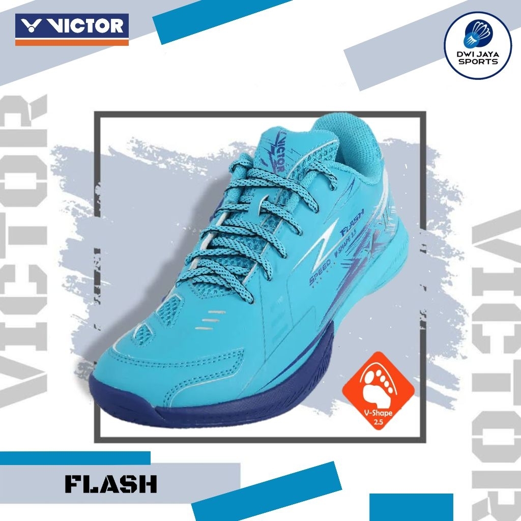 Victor Flash M Badminton Shoes | Sepatu Bulu Tangkis Victor