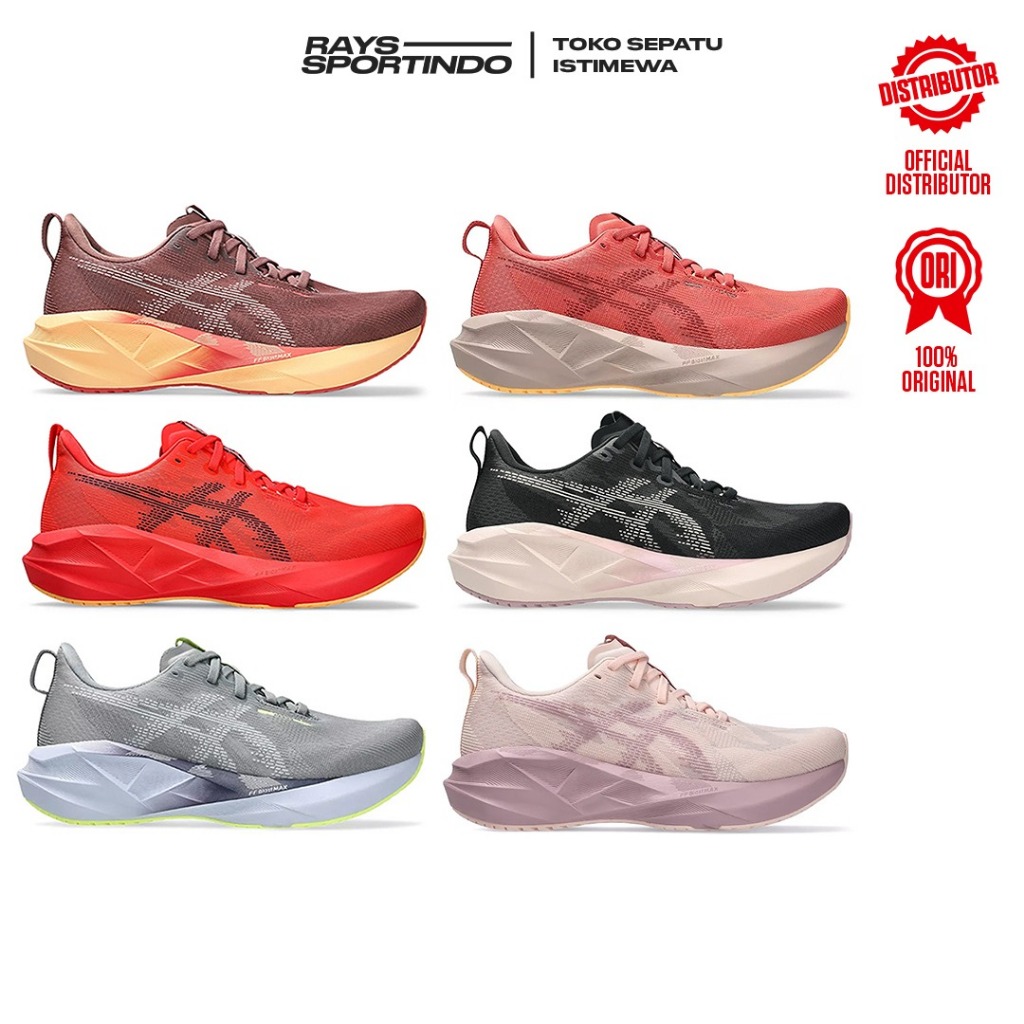 SEPATU RUNNING WANITA ASICS NOVABLAST 5 WOMEN