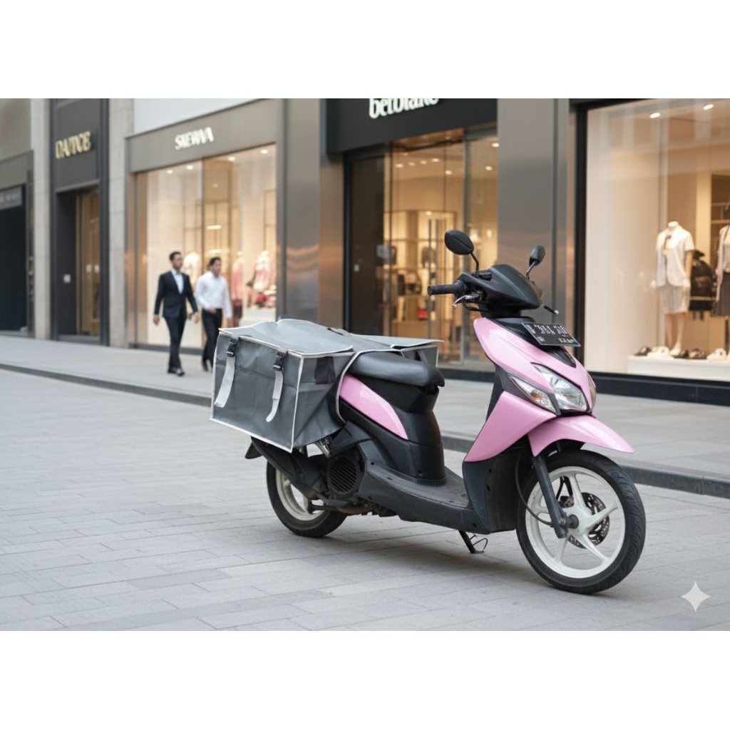 Tas Bagasi Motor Jumbo PREMIUM Tas obrok Tas bagasi tas motor tas Kurir tas kandek tas pos