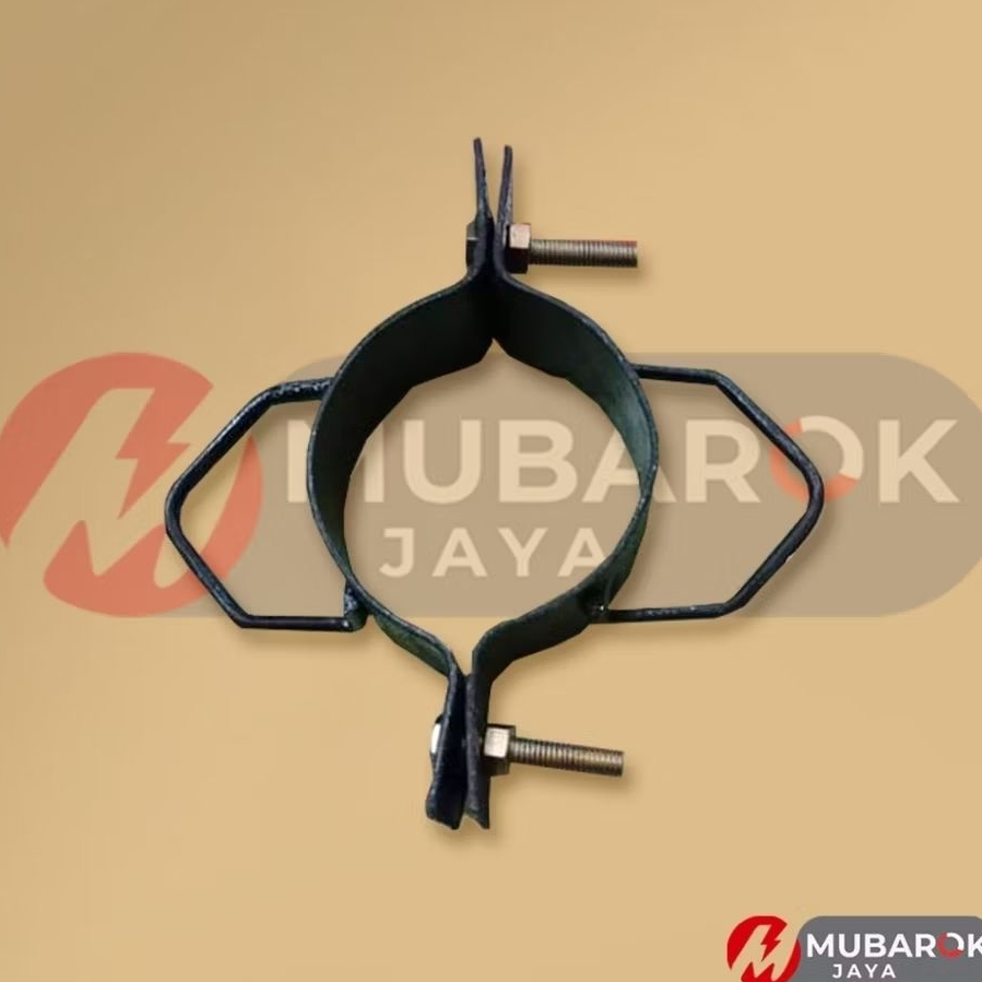 Clamp Tarik / Clamp Kuping / Klem Tiang / Polestrap / Hrwl / Clamp Tiang Fiber Optik