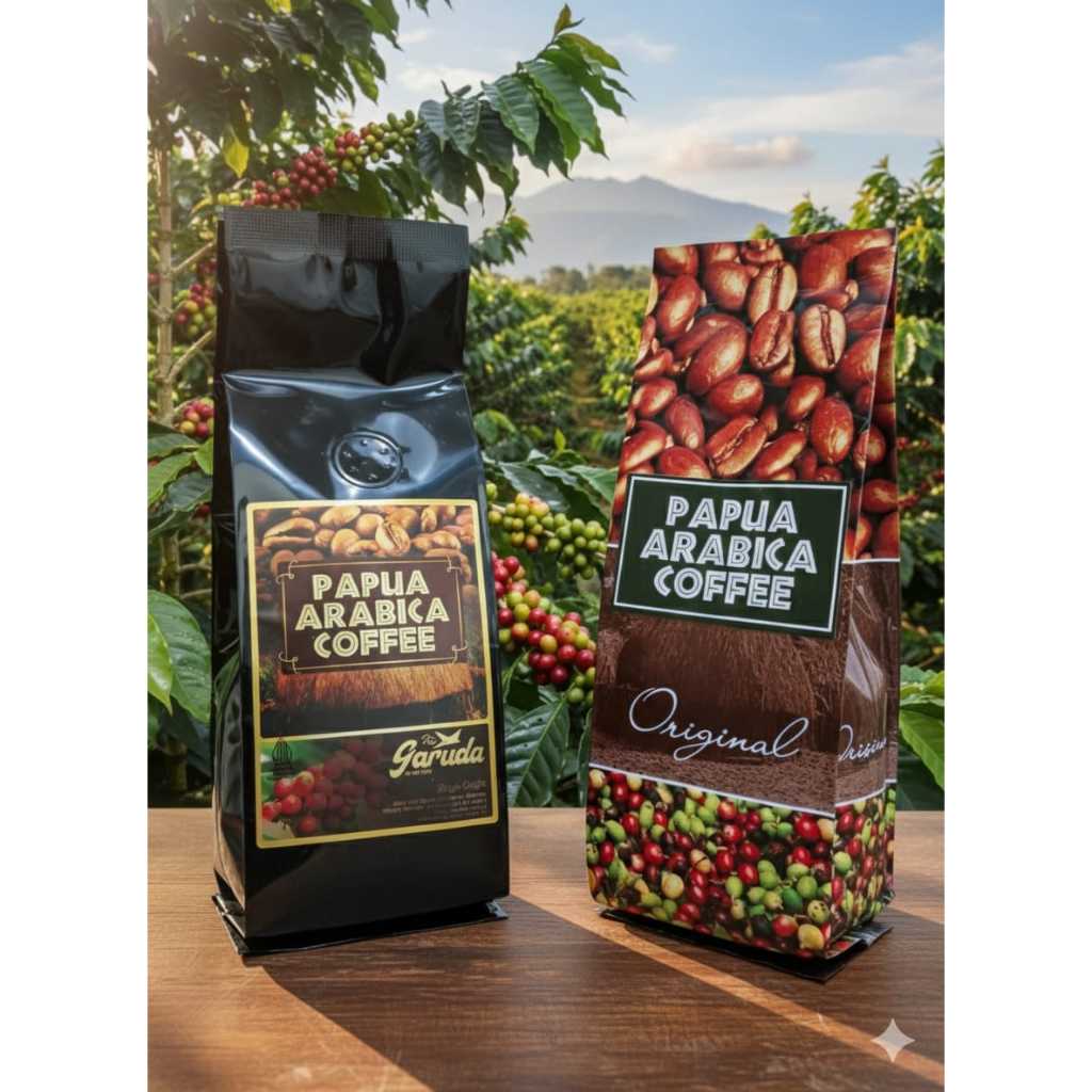 PAPUA ARABICA COFFEE kopi GARUDA Since 1988 / 200grm