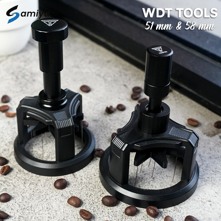 vesper coffee needle magnetic WDT tools black phantom manual auto / jarum tool espresso distribution