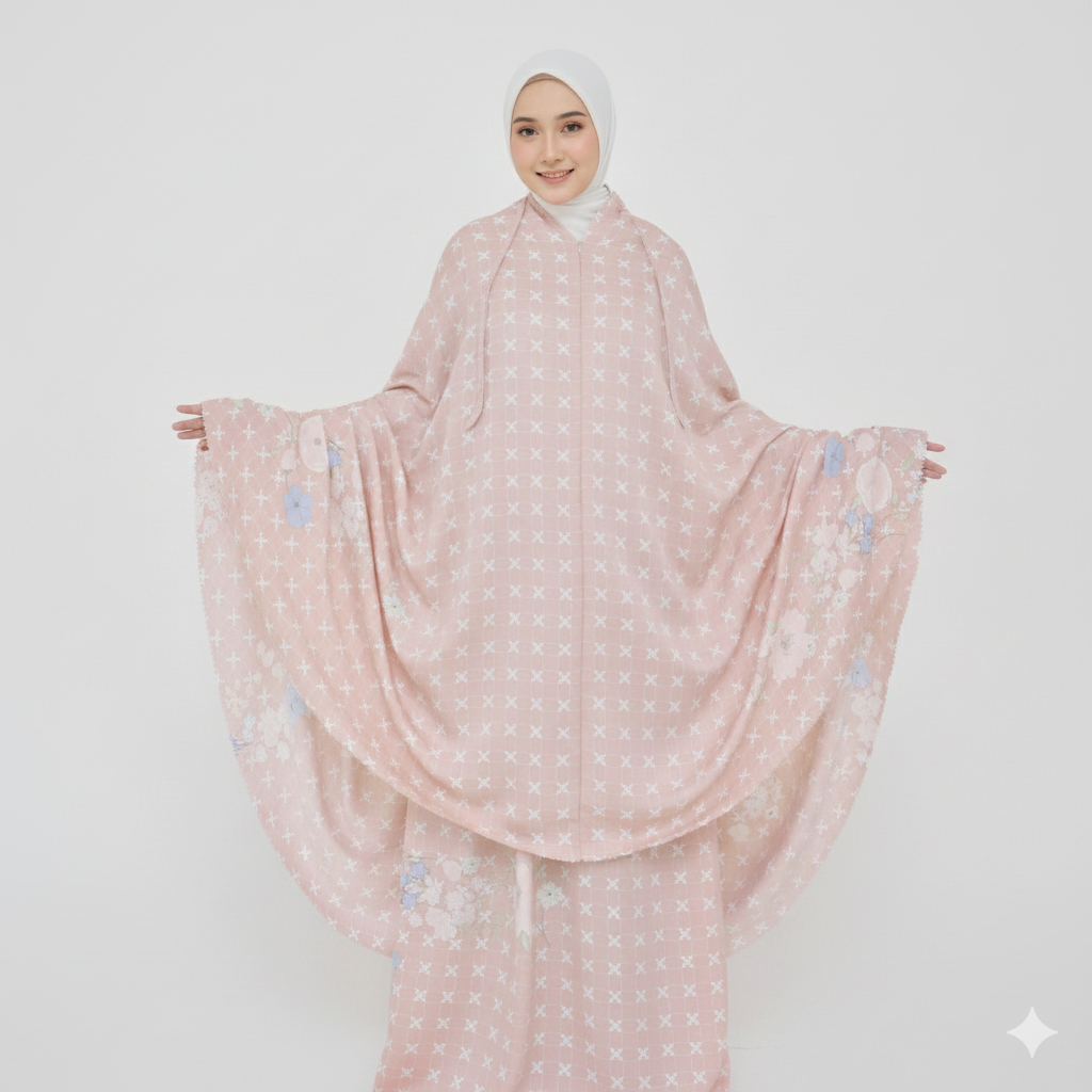 Rayna Prayer Set Mukena Dewasa Premium Motif Arsy x Ayora