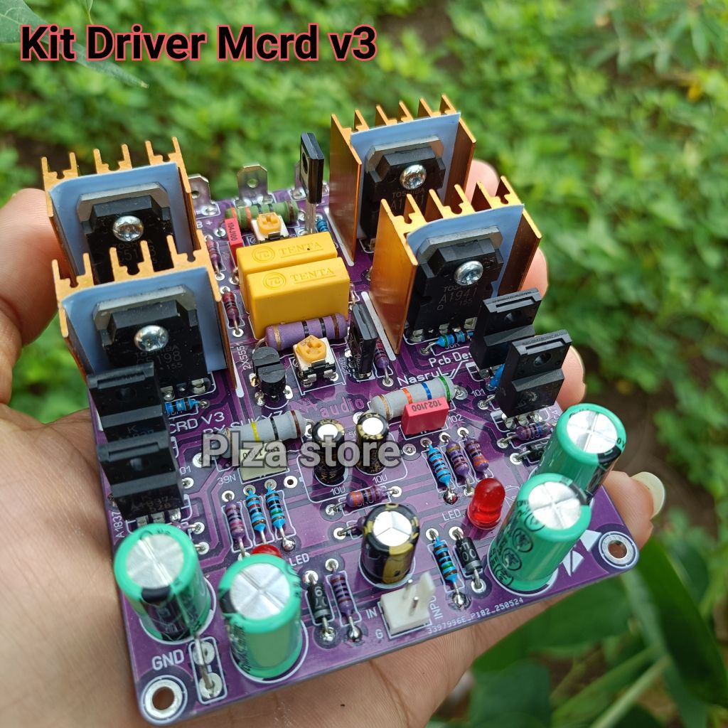 Kit driver power Mcrd V3 balap komponen full original double layer super clarity