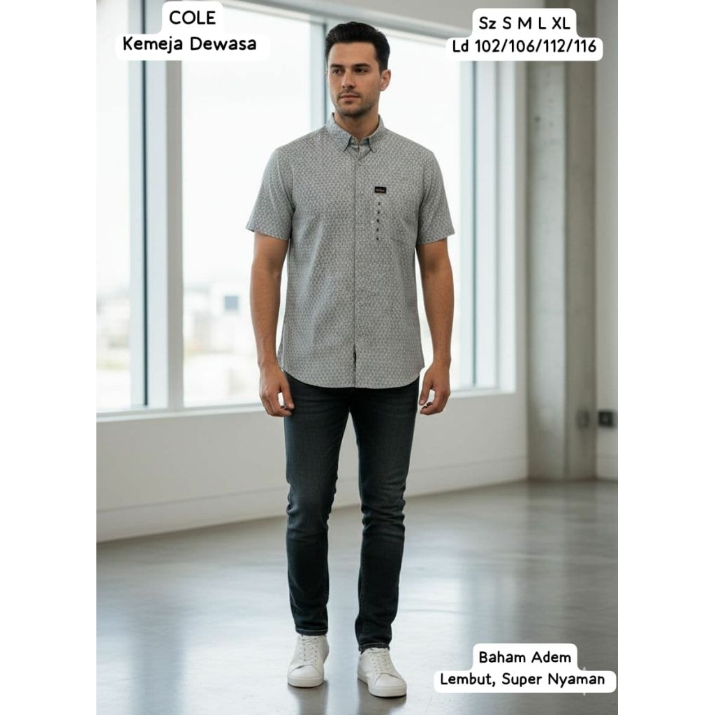 kemeja cole bestseller terlaris Original