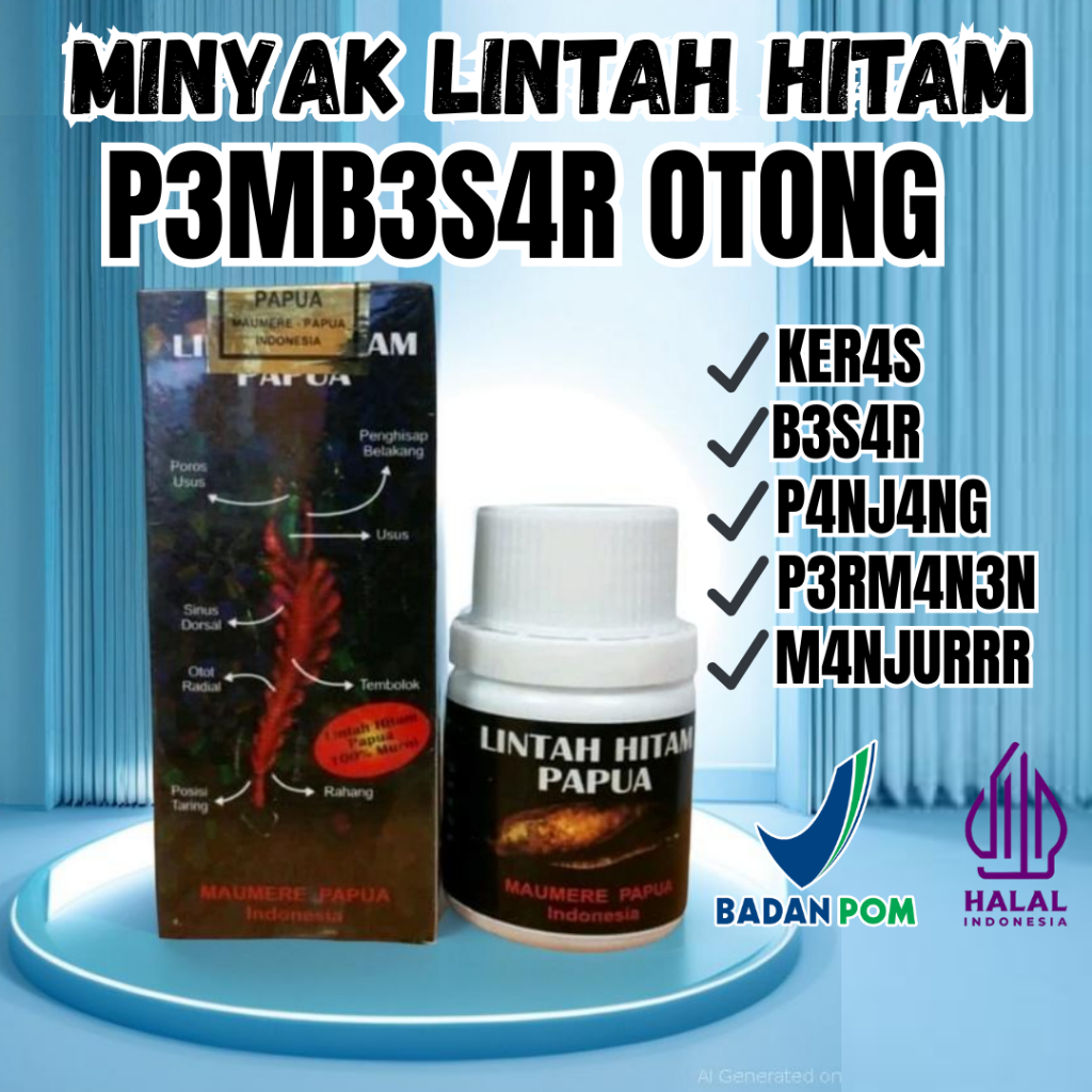 MINYAK LINTAH HITAM