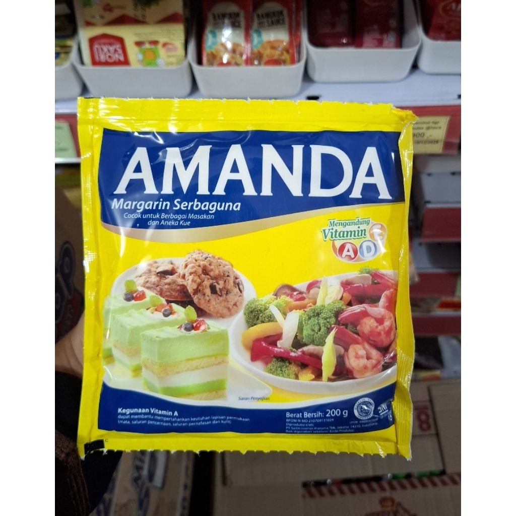 Margarin/Mentega Amanda 200 gr
