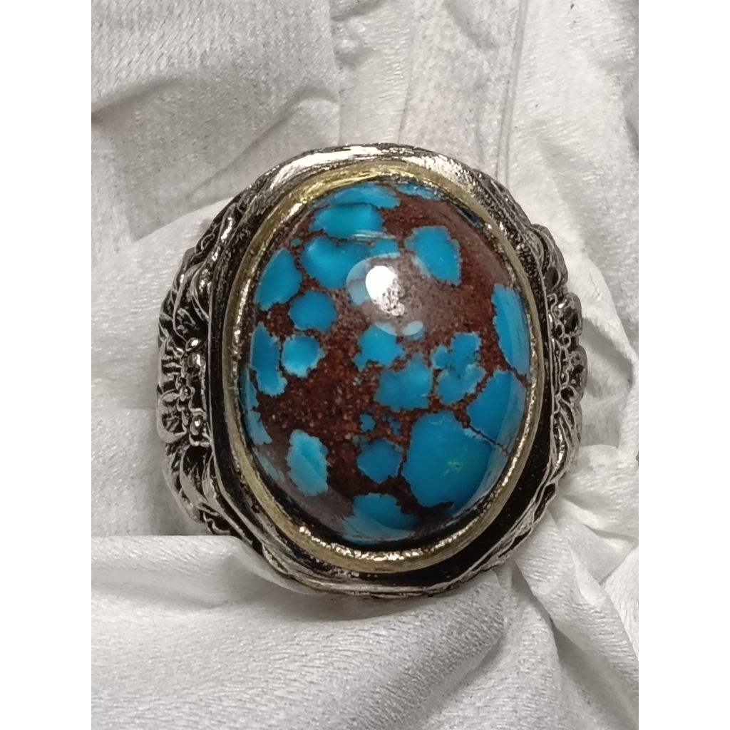 Natural pirus mesir biru gradasi