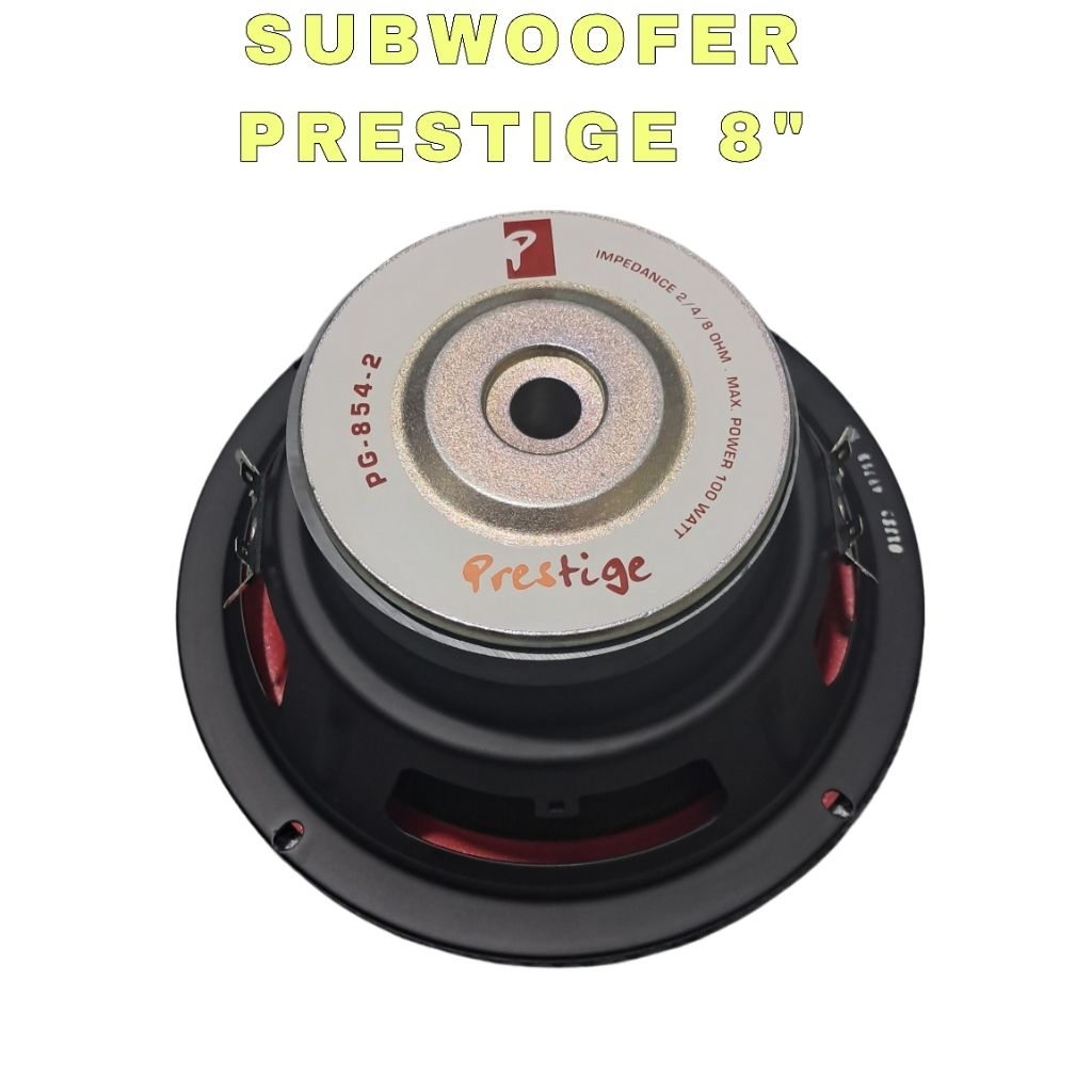 Speaker Subwoofer 8 Inch Prestige Pg 854-2 100 Watt