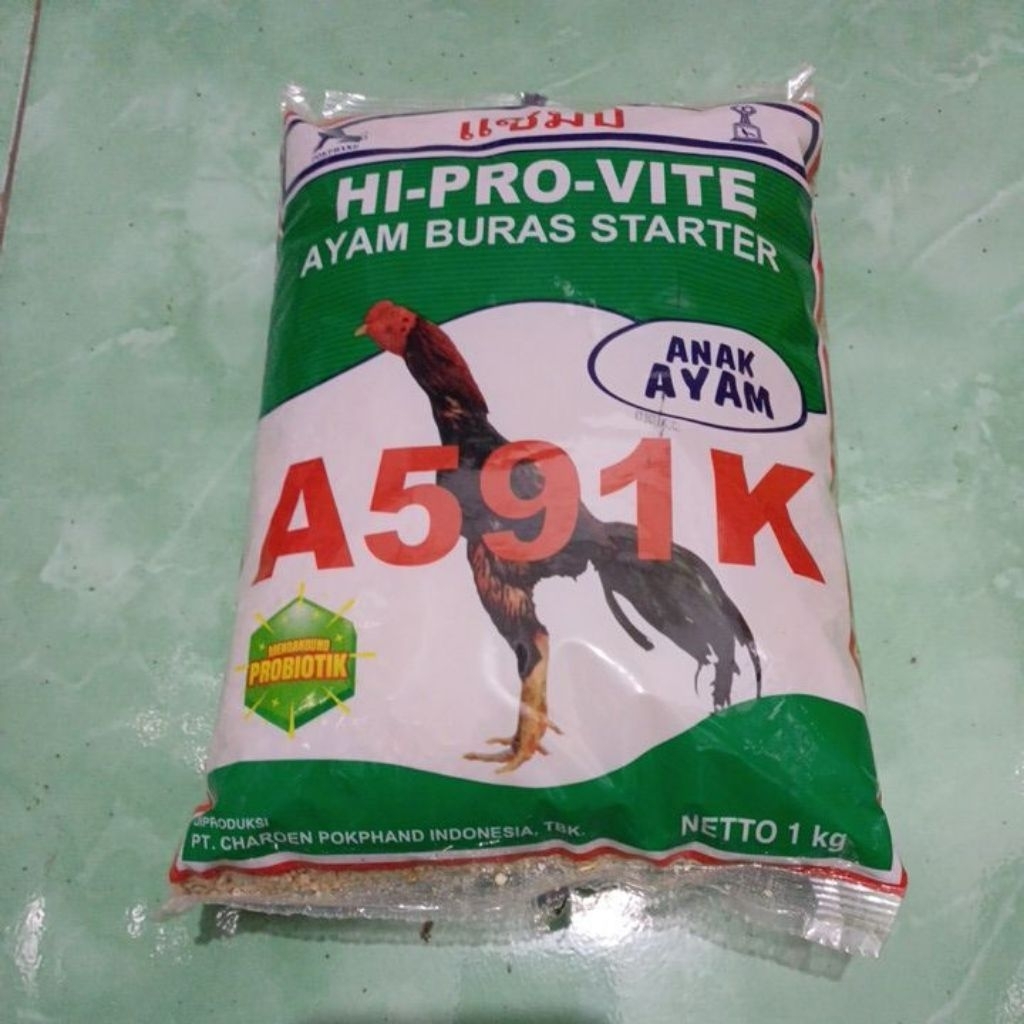pur ayam hiprovite pokphand 511 591 594 sentrat vur ayam 511 A591K 594