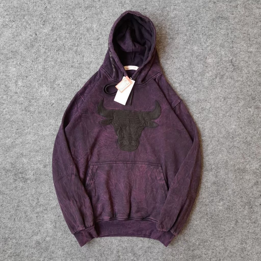 Chicago Bulls Woshing Sweater Hoodie Kualitas Original Super Premium Semi Original / BM Original Bah