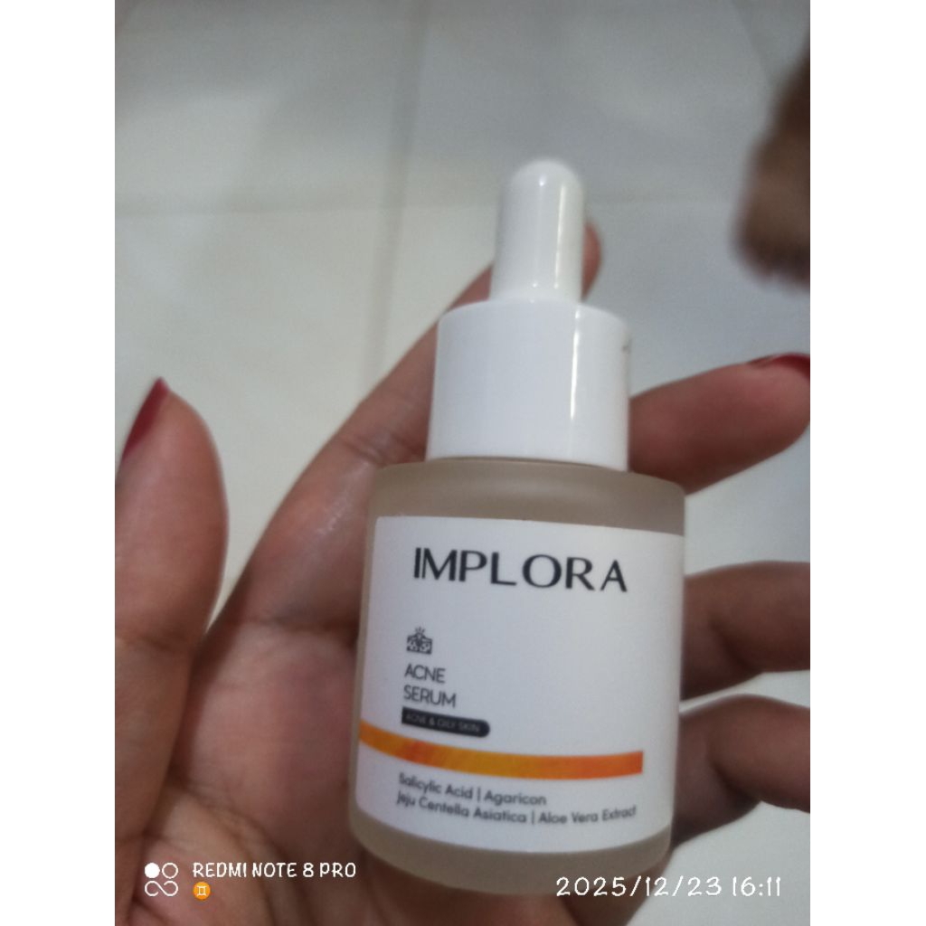 preloved implora serum acne