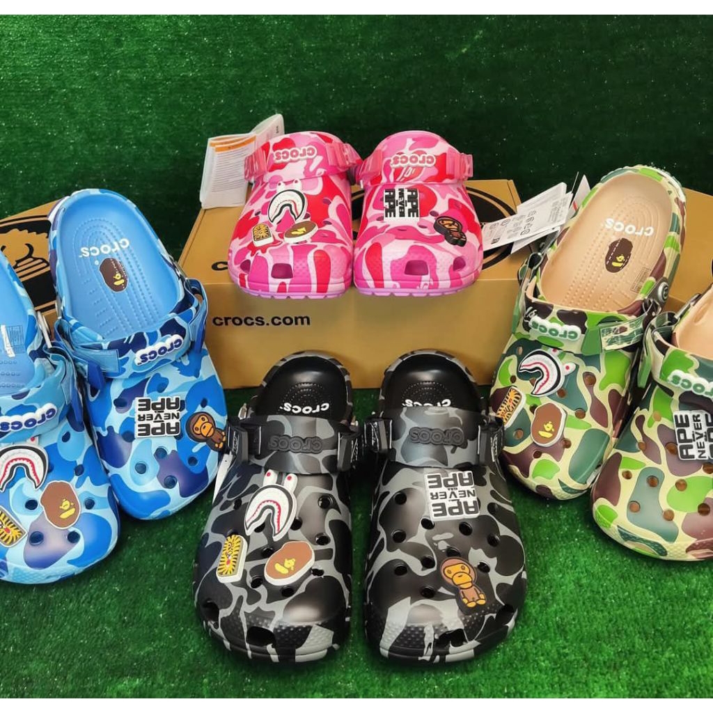 Crocs x bape 1:1
