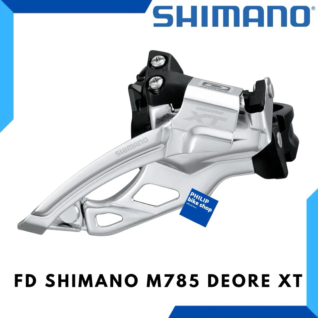 Front Derailleur FD Shimano Deore XT M-785 Dual Pull 2speed
