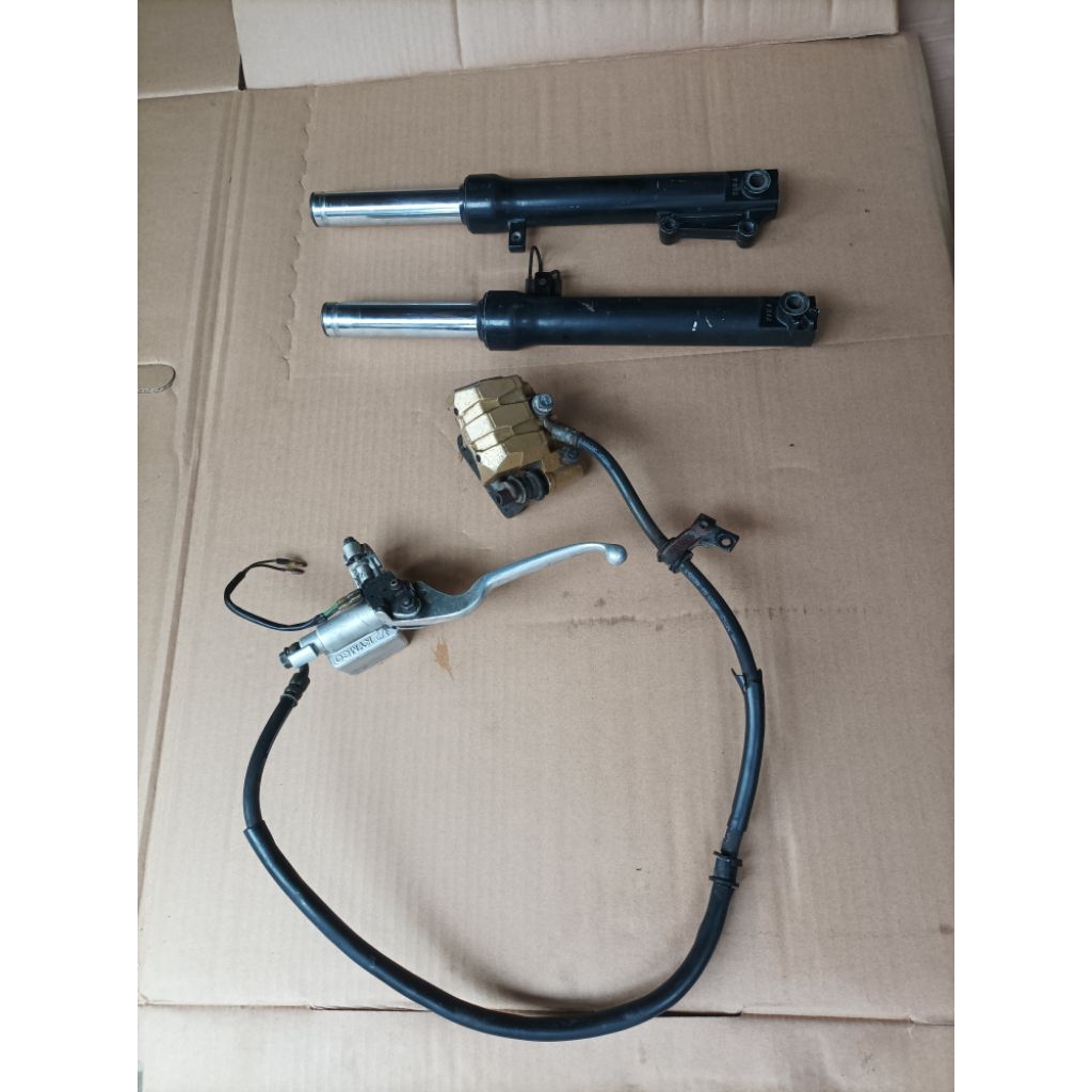 shock shockbreaker suspensi depan set master rem cakram depan kymco matic kymco jet matic original