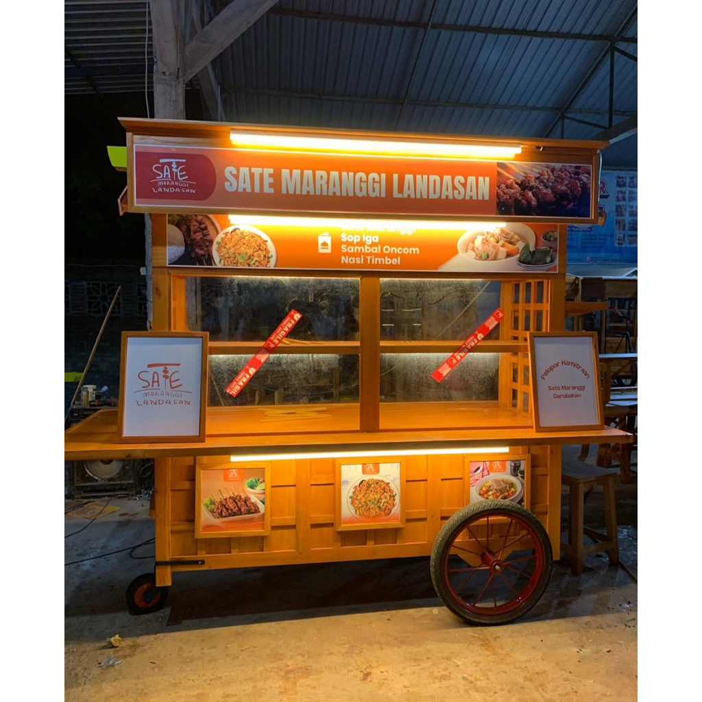 Gerobak Sate maranggi sate taichan sate padang