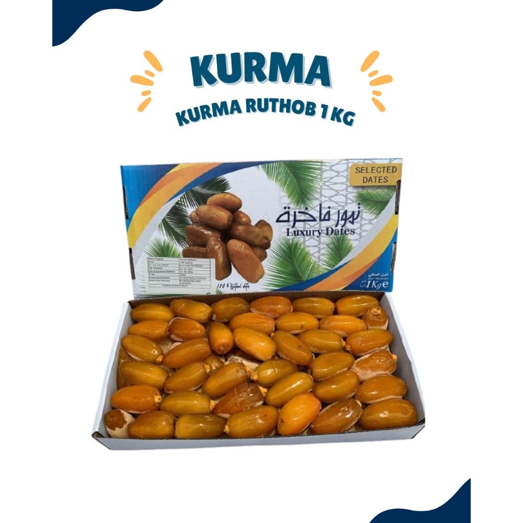 Kurma Ruthob Libya / Kurma Ruthob 1 kg / Kurma ruthob 500 gr