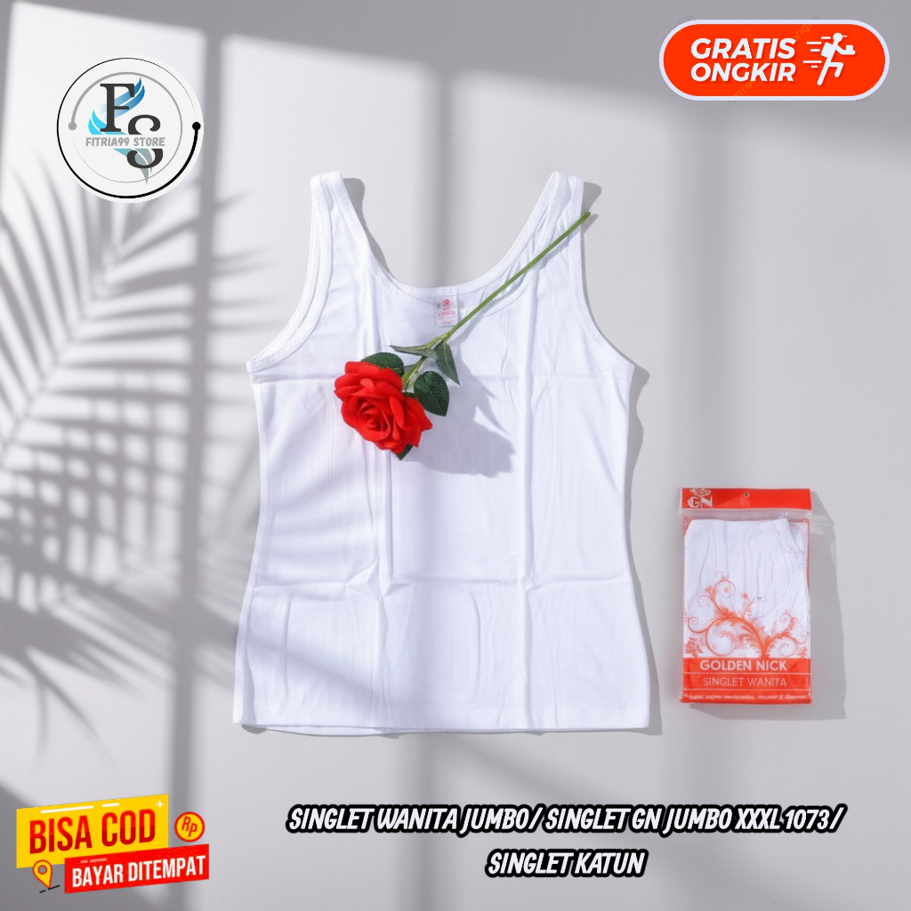 SINGLET WANITA JUMBO/ SINGLET GN JUMBO XXXL 1073/ SINGLET KATUN