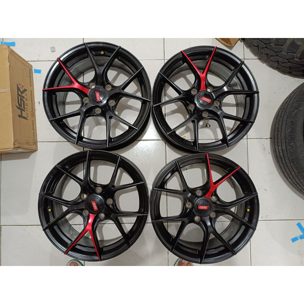 Velg Mobil Second GIO Ring 16 Model BBS F1 Baut 5 Murah Seken R16 ERTIGA XPANDER LIVINA TERIOS DLL