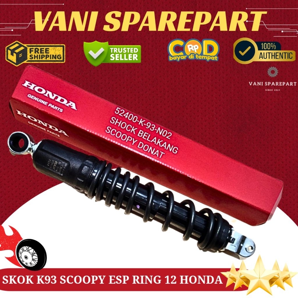 SKOK SHOCK SHOCKBREAKER BELAKANG SCOOPY FI ESP K93 ORIGINAL HONDA