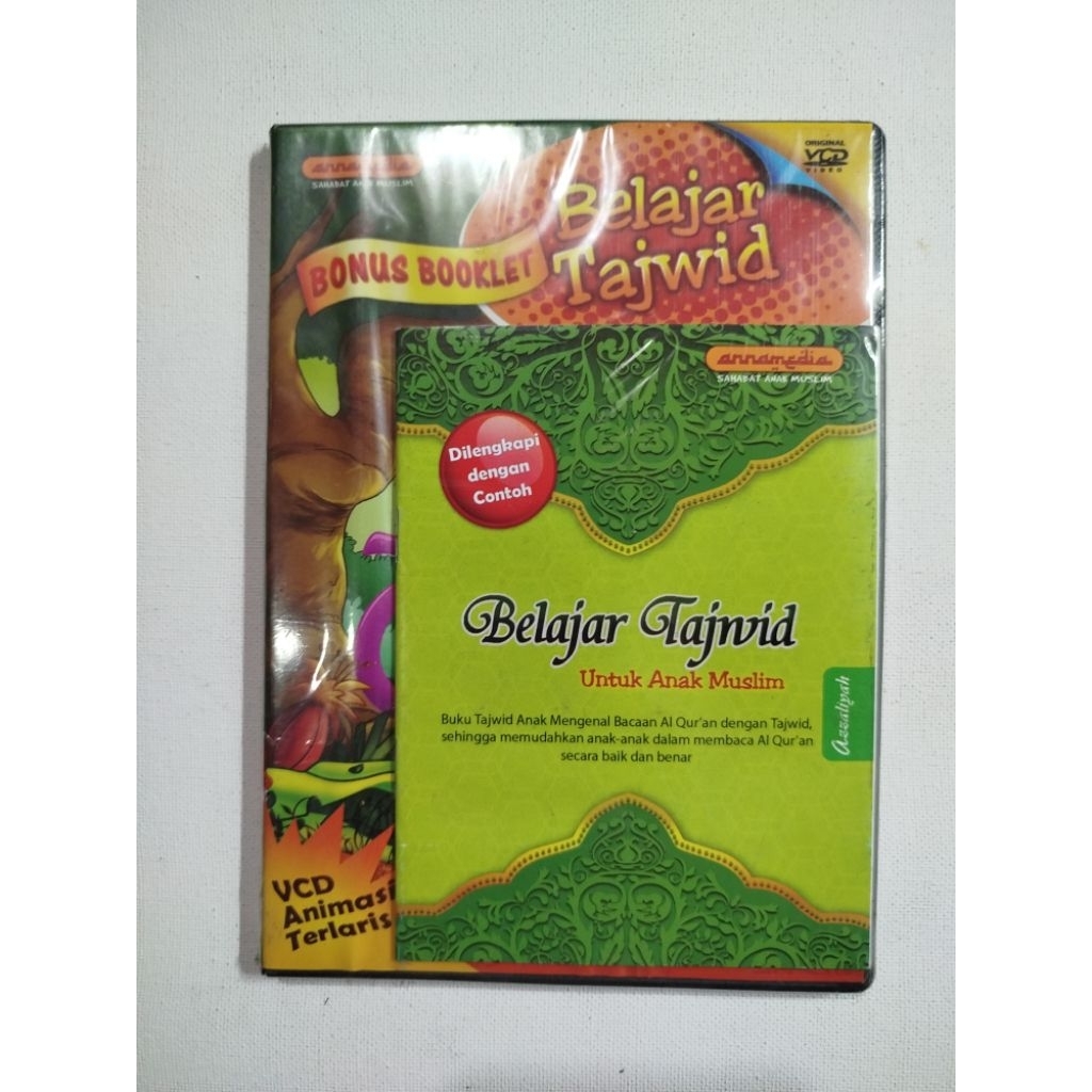 VCD ANIMASI ANAK BELAJAR TAJWID (SEGEL)