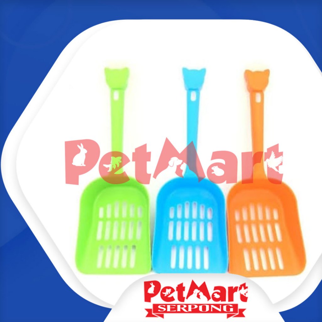 SKOP Pasir Kucing SEROKAN Pasir Kucing SENDOK MAKANAN Kucing SCOOP Pasir Kucing Murah, Kuat, & Tebal