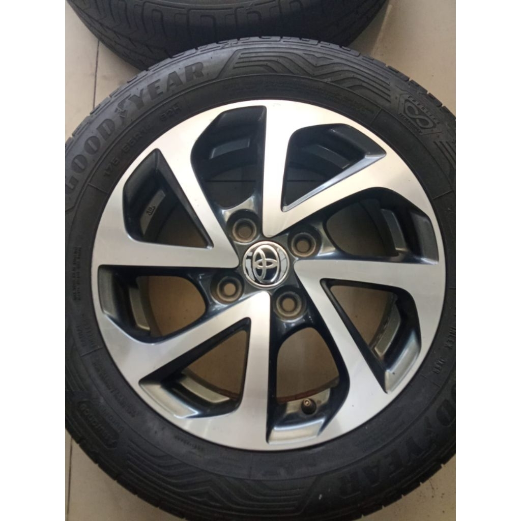 oem agya TRD satuan velg saja tanpa ban r14 pcd 4x 100