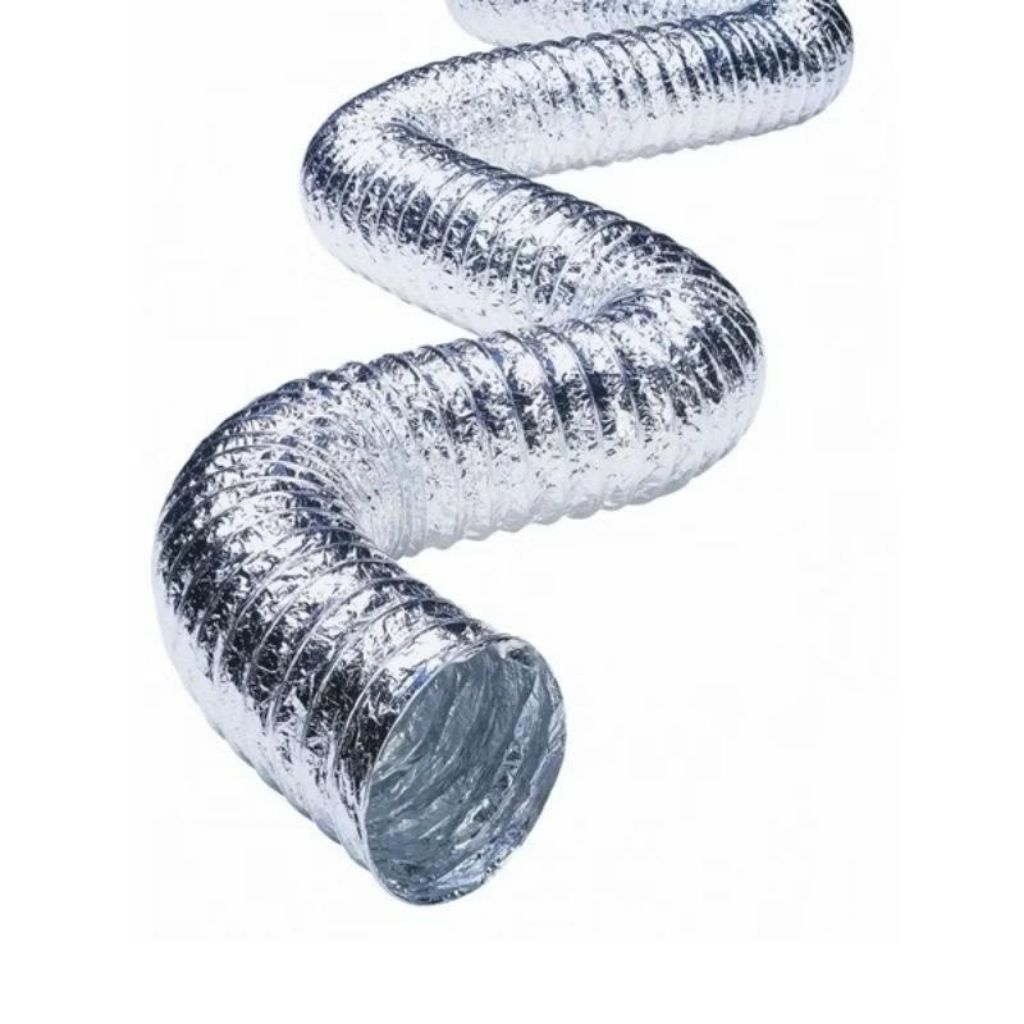 Flexible Ducting Pipa Exhaust 5 Inch Panjang 1.5 Meter Cerobong Asap Penghisap Asap Dapur Flexible E