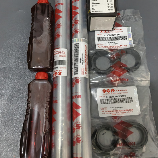 Paket As Shock Suzuki Smash + Seal Shock Abu + Gratis Oli Shock