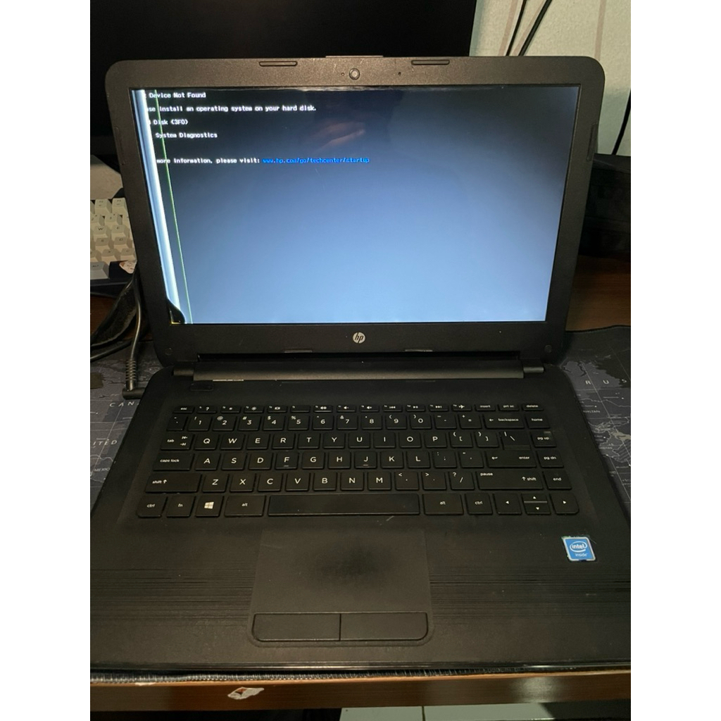 laptop HP minus